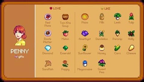 星露谷物语矮人送什么