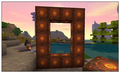迷你世界怎么弄地狱门