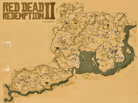 荒野大镖客怎么开地图