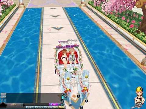 qq飞车结婚礼堂怎么进